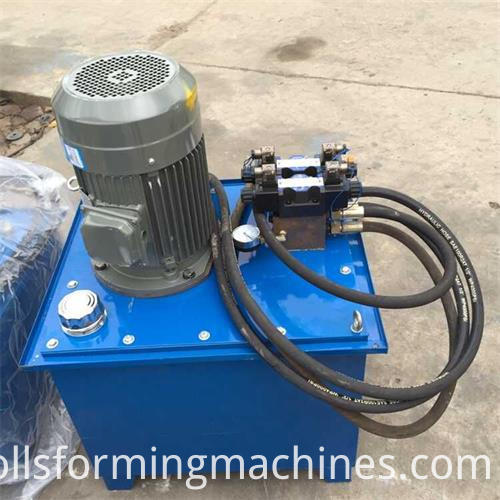 Stasiun hidrolie1 Steel Roof /wall Sheet Roll Forming Machine